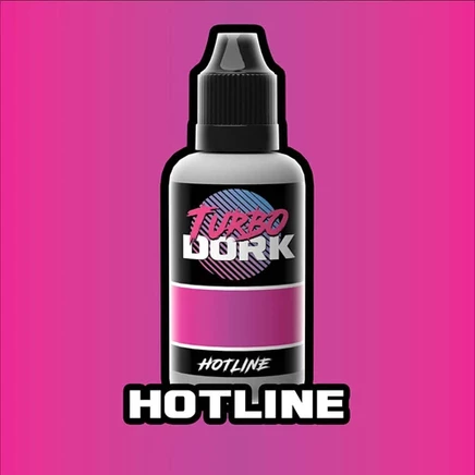 Акриловая металлическая краска Turbo Dork «Hotline», 20 мл