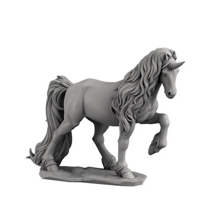 Миниатюра Next Level Miniatures единорог, 28 мм