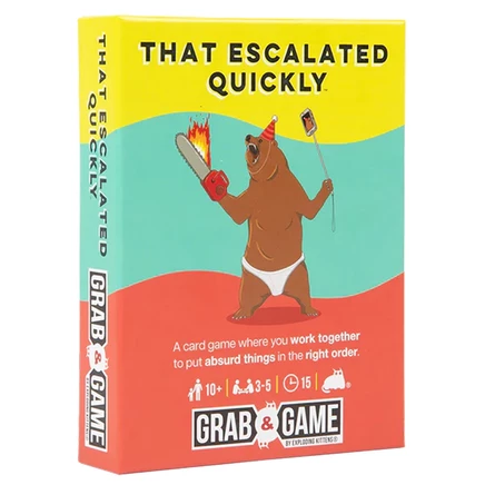 Настольная игра That Escalated Quickly: Grab & Game