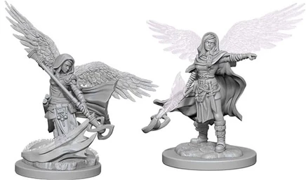 Женские миниатюры WizKids D&D: аасимары-волшебницы