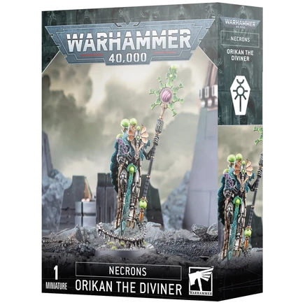 Миниатюра Warhammer 40K: Некроны — Орикан Провидец
