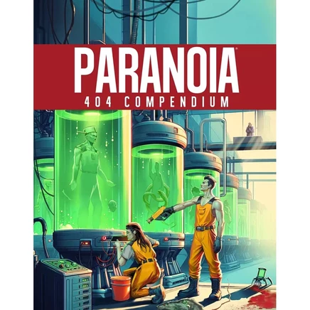 Книга Mongoose Publishing Paranoia 404 Compendium, твердый переплёт