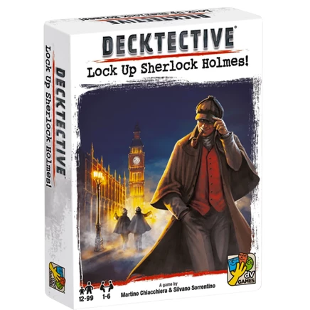 Кооперативная игра dV Giochi Decktective: Арест Шерлока Холмса