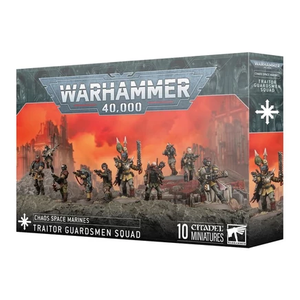 Warhammer 40K: Космические десантники Хаоса - Отряд гвардейцев-предателей (Новое прибытие)