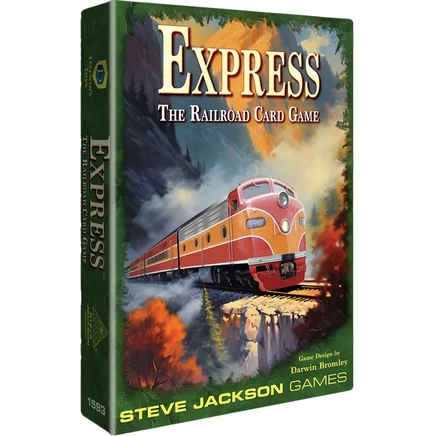 Настольная игра Express, железнодорожная карточная, 2–6 игроков, от 8 лет