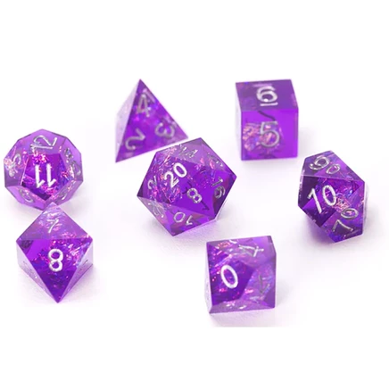 Набор кубиков Sirius Dice Sharp Purple Fairy, 7 шт.