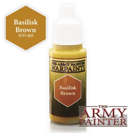 Краска The Army Painter Warpaint Basilisk Brown, 18 мл