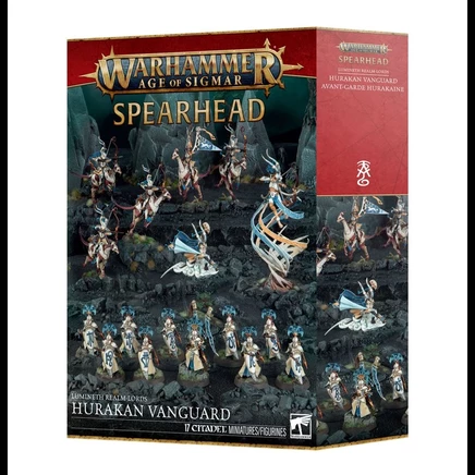 Набор миниатюр Warhammer — Hurakan Vanguard (Lumineth Realmlords), 17 шт.