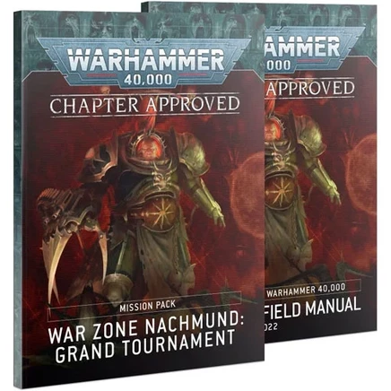 Warhammer 40K: Глава одобрена - Набор миссий для большого турнира в зоне боевых действий в Нахмунде и полевое руководство по Муниторуму 2022