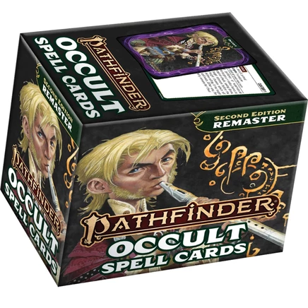 Набор карт заклинаний Paizo Occult, обновлённое издание