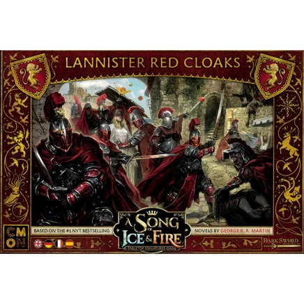 Миниатюры Cool Mini or Not House Lannister Red Cloaks, 12 шт.