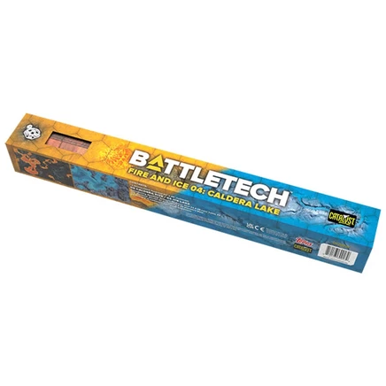 Игровой коврик Battletech Fire & Ice 04, 56 × 91 см