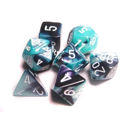 Набор кубиков Chessex Gemini Black-Shell, 7 шт.