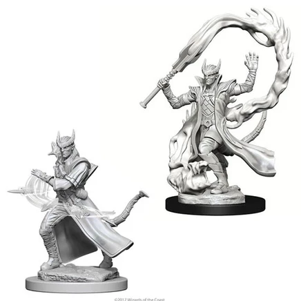Мужские миниатюры WizKids D&D: тифлинг-колдуны