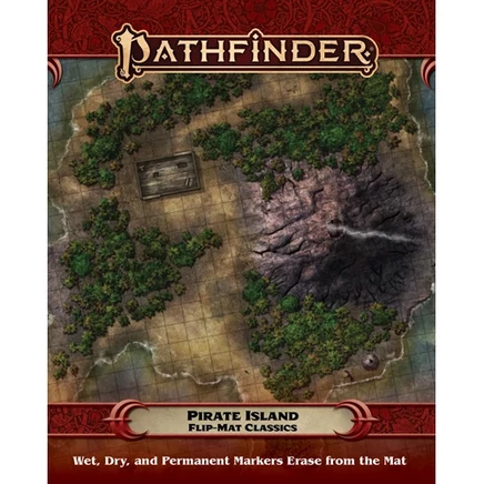 Игровой коврик Paizo Flip-Mat Classics Пиратский остров