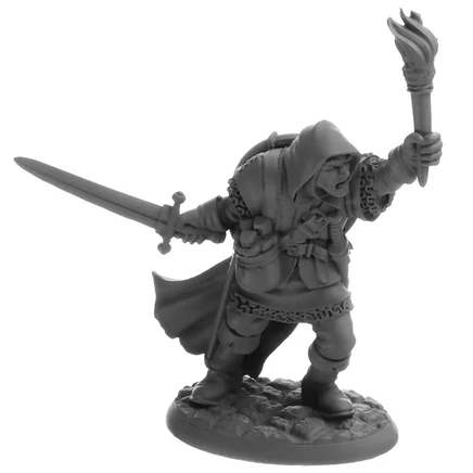 Миниатюра Reaper Derrell Brumby, человек-воин