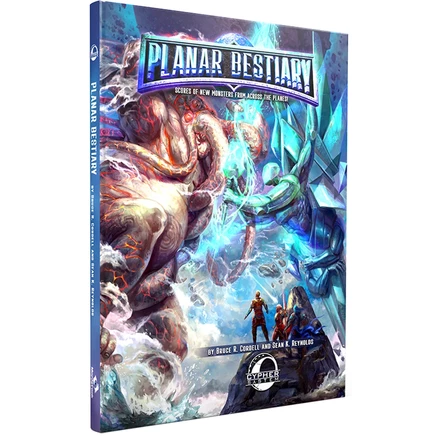 Книга Monte Cook Games Planar Bestiary, твердый переплет