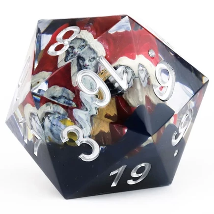 Сюжетный кубик d20 Sirius 54 мм «Крампус»