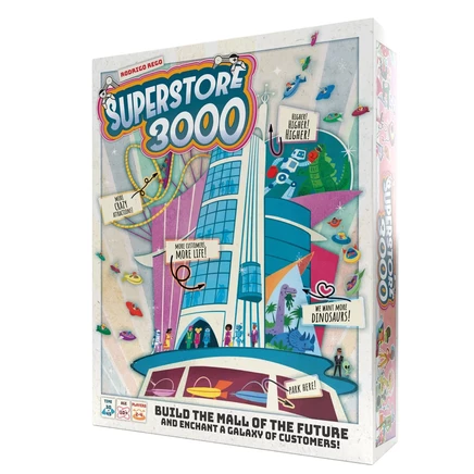 Настольная игра Superstore 3000, стратегическая, для 2–4 игроков, от 10 лет, 30–45 мин
