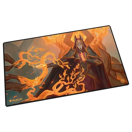 Коврик для карт Tarkir Dragonstorm — Abzan Devotee, 61×35 см