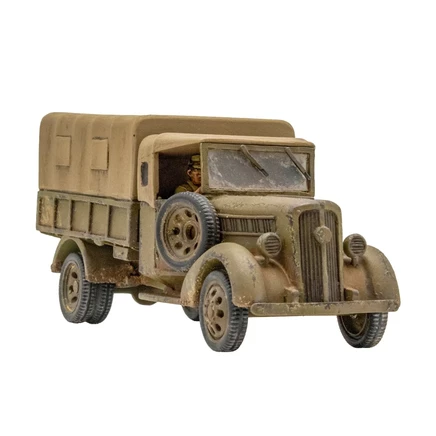 Миниатюра грузовика Type 97 Isuzu, 28 мм