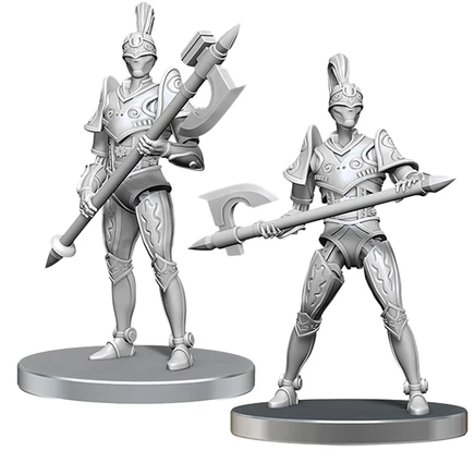 Миниатюры Pathfinder Battles WizKids W26 Clockwork Warriors, непокрашенные, 2 шт.