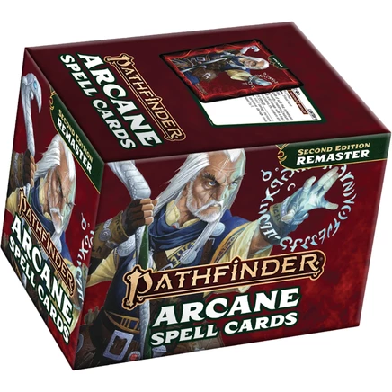 Карты заклинаний Paizo Pathfinder 2E Arcane Remastered