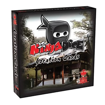 Дополнение GreenBrier Ninja Dice — карты локаций, 24 шт