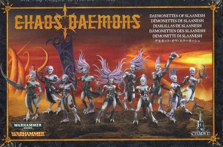 Warhammer 40K/Age of Sigmar: Демоны хаоса - Демоницы Слаанеша