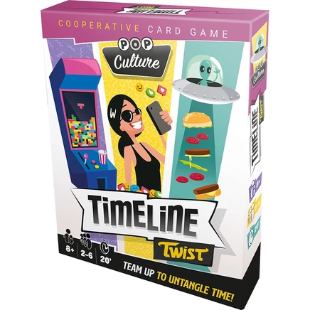 Кооперативная настольная игра Timeline Twist — издание «Поп-культура»
