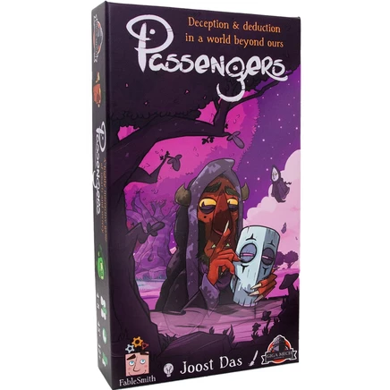 Настольная игра Пассажиры, 4–8 игроков, 12+, 45 мин