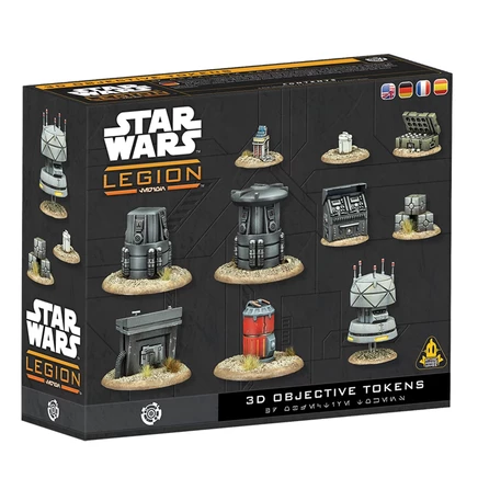 Набор 3D-объектов к игре Star Wars: Legion, 10 шт.