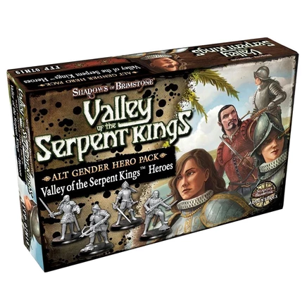 Набор альтернативных героев Shadows of Brimstone — Valley of the Serpent Kings