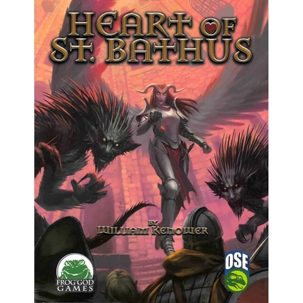 Приключение Frog God Games Heart of St. Bathus для Old-School Essentials