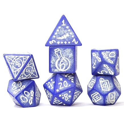 Набор кубиков Sirius Dice: иллюзорный камень, агат