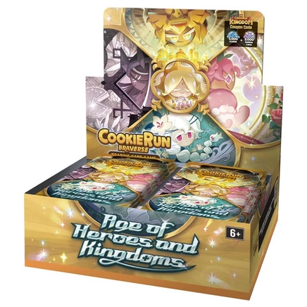 Бустер-бокс CookieRun TCG Age of Heroes, 28 пак.