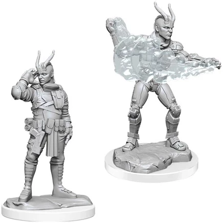 Миниатюры Starfinder WizKids: техноманты-лашунты W2