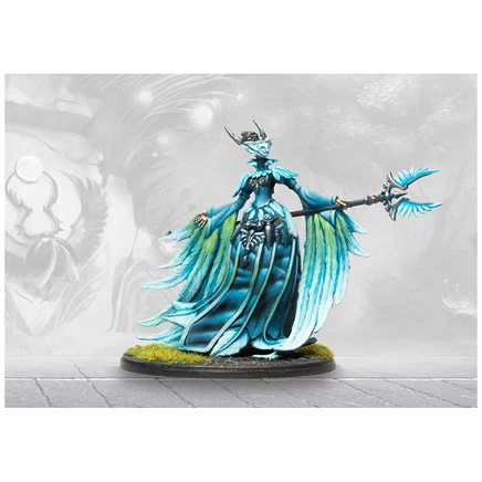 Миниатюра Conquest Weaver Courts Seanchas Sidhe, 38 мм, пластик, неокрашенная