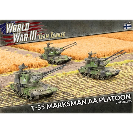 WWIII Team Yankee: финский взвод T-55 Marksman