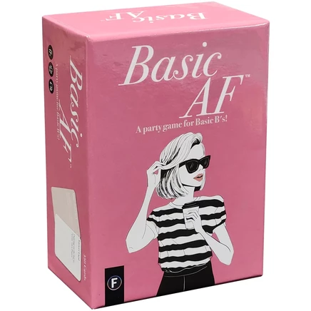 Настольная игра Basic AF — карточная игра для вечеринок, 4–10 игроков