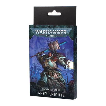 Карточки данных для Warhammer 40,000 — Серые рыцари, набор 30 карт