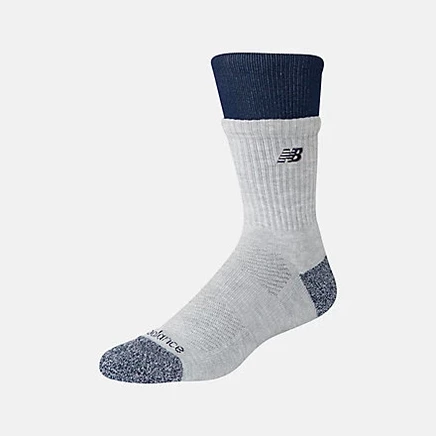 Унисекс носки New Balance Active Premium Crew, серый/синий