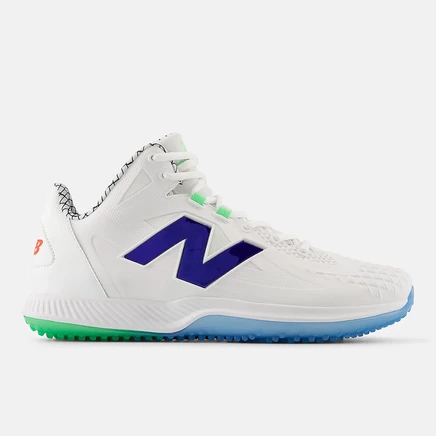 Мужские кроссовки New Balance Ohtani 1 Trainer  Lab Work white with electric jade and bright lapis