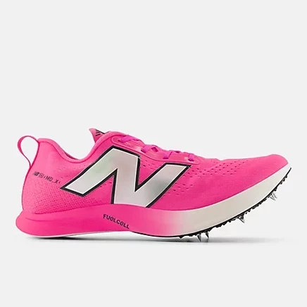 Кроссовки New Balance FuelCell SuperComp MD-X v3, розово-белые