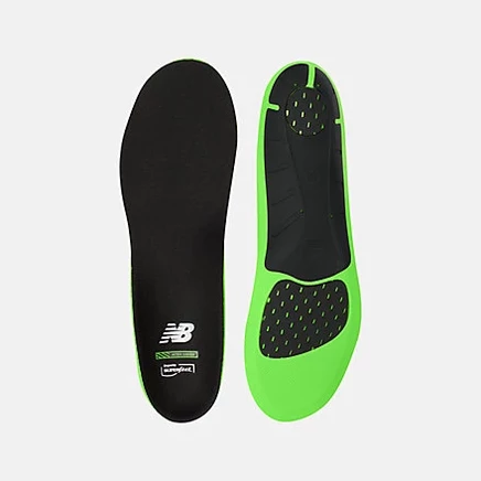 Унисекс стельки new balance active cushion, черно-серые