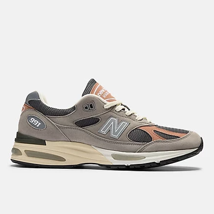 Кроссовки New Balance 991v2 Made in UK, серо-коричневые