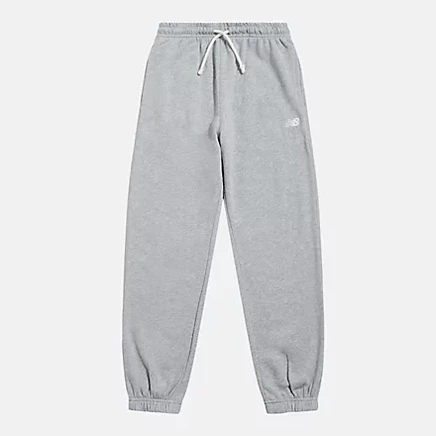 Джоггеры New Balance French Terry Small Logo, зеленые
