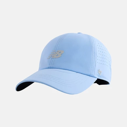 Унисекс кепка New Balance '47 Clean Up Ultimate Run Hat, электрик