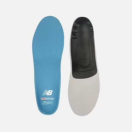 Унисекс стельки New Balance Slim Fit, серые