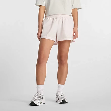 Шорты New Balance Trackside, розовые